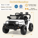 12V Kids Ride on Truck Car Battery Powered Electric Vehicle by LJGDeals