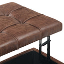 Harrison - Upholstered Coffee Table Storage Ottoman by Unique Piece Furniture