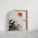 Japanese Ink Waves – The Flow of Nature