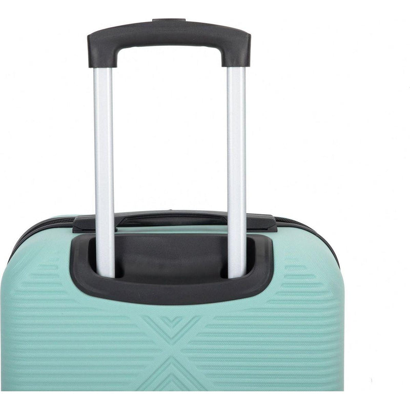 2Piece Luggage Sets ABS Lightweight Suitcase, Spinner Wheels, (20/14) LIGHT BLUE