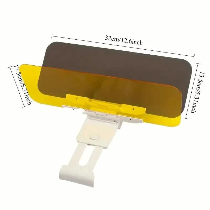 Dual-Use Car Sun Visor – Polarized Day & Night Anti-Glare, UV Resistant, photo 4 of 4