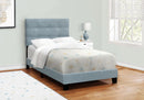 Transitional Upholstered Bed Frame by HouseOfZazla