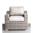 Outdoor Wicker Conversation Set With Cushions, All Weather by HouseOfZazla