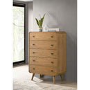 Winston - 5 Drawer Bedroom Chest - Wood by HouseOfZazla