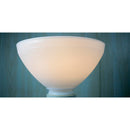 6 Inch Diameter Milky White Reflector-Type IES Replacement Glass Shade for Stiffel by LampsUSA