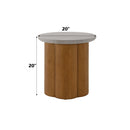 Evenlyn - Faux Concrete Top Table by Unique Piece Furniture