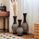 Tall Designer Floor Vase With Elegant 2 Tone by HouseOfZazla