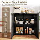 38" Buffet Modern Sideboard Cabinet with Storage by LJGDeals