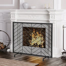 38 x 31 Inch Single Panel Fireplace Screen by LJGDeals