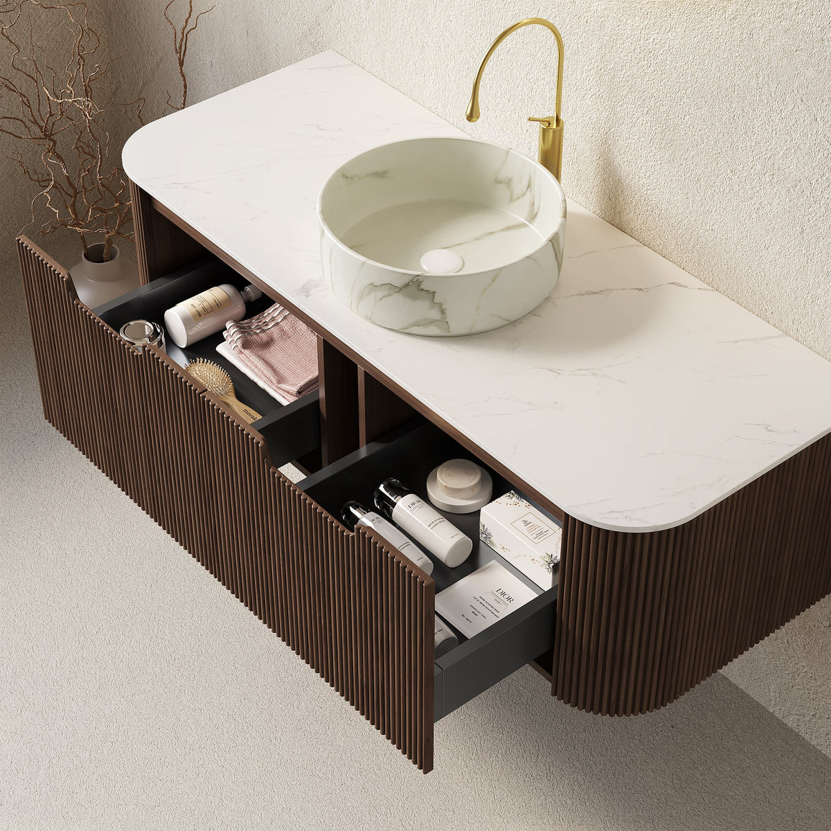 DINA 48" Bathroom Vanity & Sink, photo 2 of 5