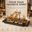 Pistol Whiskey & Wine Decanter - 2 Gun Whiskey Decanter Set