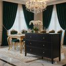 Modern 6 Drawer Fluted Dresser by HouseOfZazla