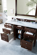 James Martin Brittany 60" Single Bathroom Vanity, Burnished Mahogany