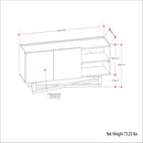 Harrow - TV Media Stand - Natural