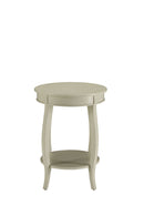 Aberta Side Table in Antique White