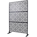 Outdoor & Indoor Metal Freestanding Decorative Privacy Screen by HouseOfZazla