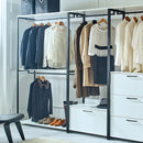 Fiona - Freestanding, Walk-In Closet System - White - Wood by HouseOfZazla