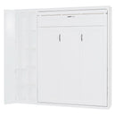 Murphy Wall Bed With Shelves, Wardrobe And LED Lights by HouseOfZazla