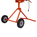 Portable Concrete Mixer With Etl Certificated Copper Motor, Electric Cement Mixer, 5.0 Cu. Ft. - Orange by HouseOfZazla