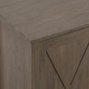 Ela - Sideboard With Wine Storage - Smoky Brown by Unique Piece Furniture