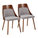 Anabelle - Mid-Century Modern Chair (Set of 2) by HouseOfZazla
