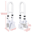 Yescom Bathroom Bathtub Grab Bar Shower Safety Handrail Adjustable