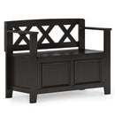 Amherst - Small Transitional Entryway Storage Bench by Unique Piece Furniture