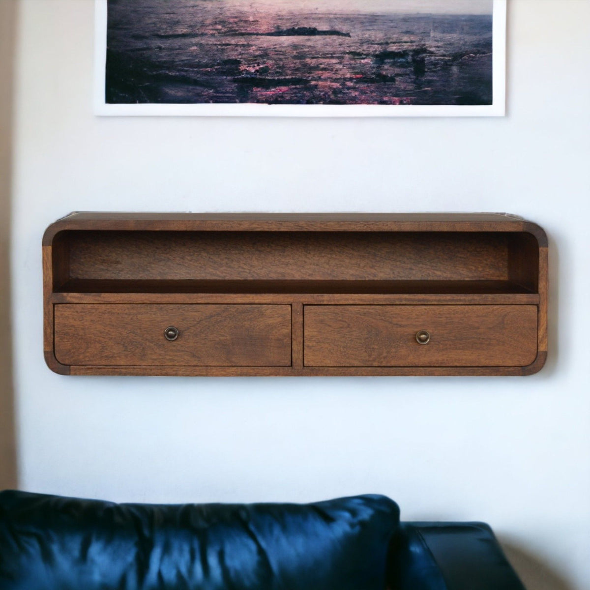 Floating Open Console - Chestnut, photo 3 of 7