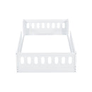 Platform Bed With Guardrail