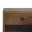 Solid Wood Floating Mini Classic Bedside Table