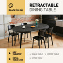 Extendable Dining Table - Black by HouseOfZazla
