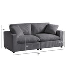 Chelsea - Modular 2 Piece Sofa by HouseOfZazla