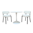 Mid-Century Modern Dining Chair With Curved Backrest by HouseOfZazla