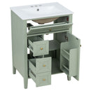 Bathroom Vanity With Sink, Soft Closing Cabinet
