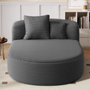 Modern Chaise Lounge Sofa Boneless Couch With Supportive Pillows by HouseOfZazla