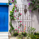 Metal Garden Trellis Rustproof For Climbing Plants Outdoor Flower Support by HouseOfZazla