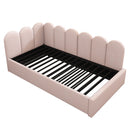 Upholstered Daybed With Metal Slatted Base by HouseOfZazla
