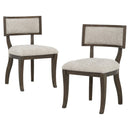 Marie - Upholstered Dining Chair (Set of 2) - Beige by HouseOfZazla