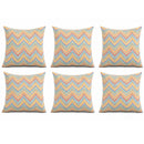 6 Pack Outdoor Pillow Covers - 18x18 Inch
