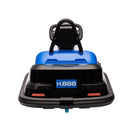 6V Kids Ride on Electric Go Kart Bumper Car W/Parents Remote Control,Three Speed Adjustable,LED Lights,Horn,Bluetooth,Player&360Spin,Vehicle body with Anti-collision padding for 18m+.