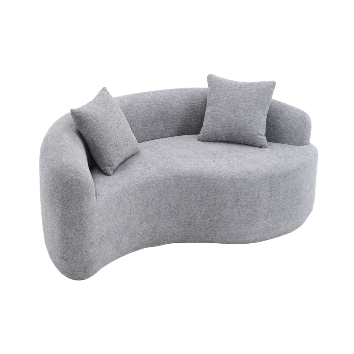 Tai Chi - Curved Dual Depth Loveseat, photo 2 of 12