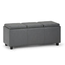 Avalon - Upholstered Storage Ottoman by HouseOfZazla