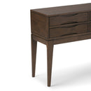 Harper - Hallway Console Table - Walnut Brown by HouseOfZazla