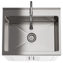 Darwin - Deluxe Laundry Cabinet With Pull-Out Faucet And Stainless Steel Sink by HouseOfZazla