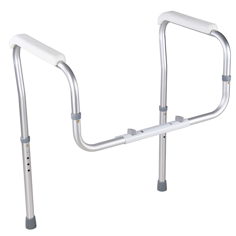 Yescom Handicap Toilet Safety Rail Grab Bar 375lbs Support Adjustable