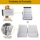 Yescom Wheelchair Ramp 600lb Capacity 2'x29" Aluminum Single-Step