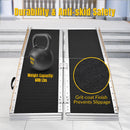 Yescom Aluminum Wheelchair Ramp 600lb Capacity 5'x29" Non-Slip Surface