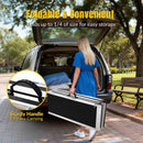 Yescom Wheelchair Ramp 600lb Capacity 6'x29" Aluminum w/ Non-Slip Surface