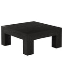 39" Coffee Table, Farmhouse Square Accent Center Cocktail Table
