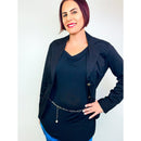 39" Freshwater Pearl Clip Necklace, Convertible to Bracelet or Belt by Balaam Jewelry